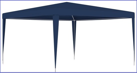 Gazebo 4x4 impermeabile blu