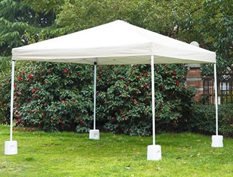 Pesi per gazebo bianchi