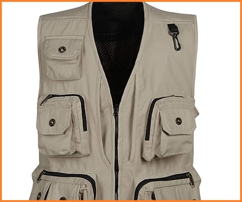 Gilet Pesca Smanicato