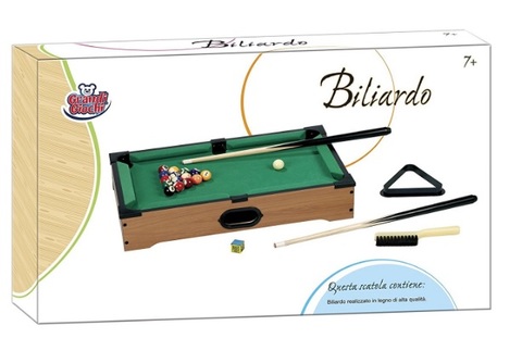 Biliardo in legno grandi giochi per bambini