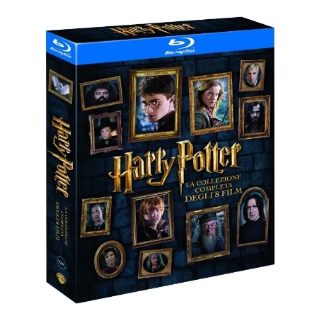 Harry potter collezione unica dvd completa blu ray