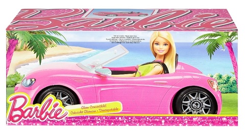 Macchina cabrio di barbie a due posti