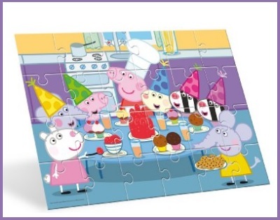 Puzzle Pavimento Di Peppa Pig