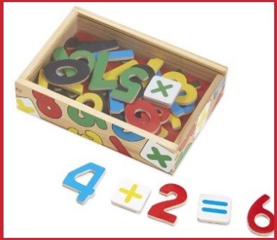 Numeri In Legno E Magnetici Per Imparare Divertendosi