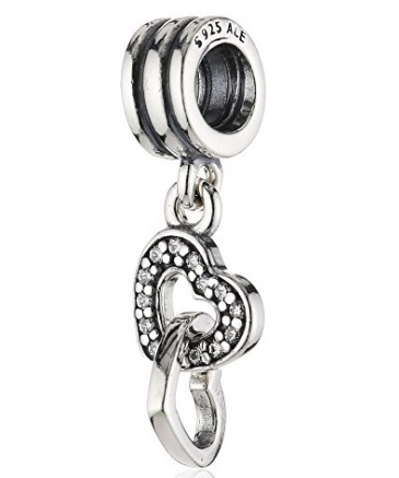 Charms ciondolo con cuori intrecciati | Grandi Sconti | Bracciali e Charm Pandora