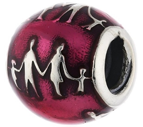 Pandora charms dal colore rosa family