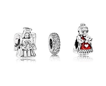 Pandora parure completo charms angeli