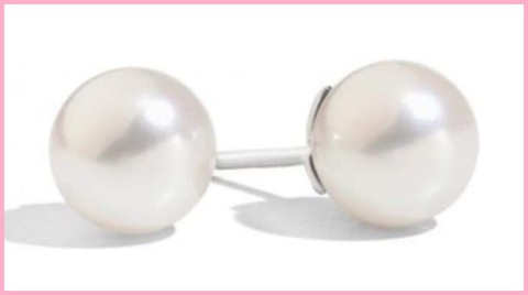 Collana e orecchini di perle
