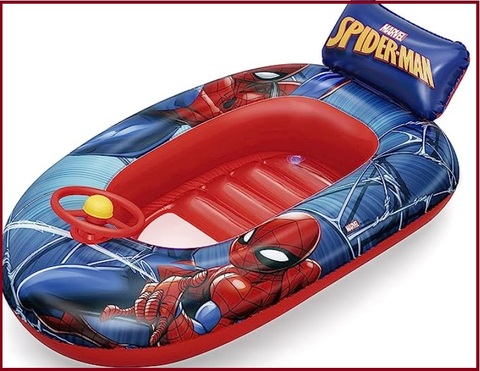 Moto D'acqua Gonfiabile Per Bambini Di Spider Man