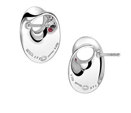 Orecchini Moderni Georg Jensen In Argento