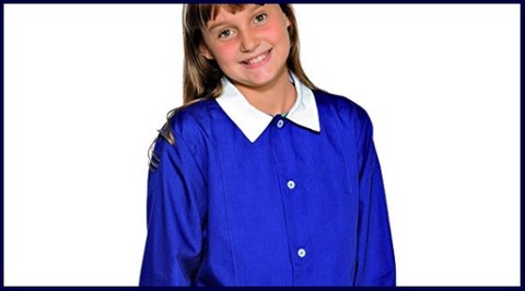 Grembiuli Scuola Blu Bambina