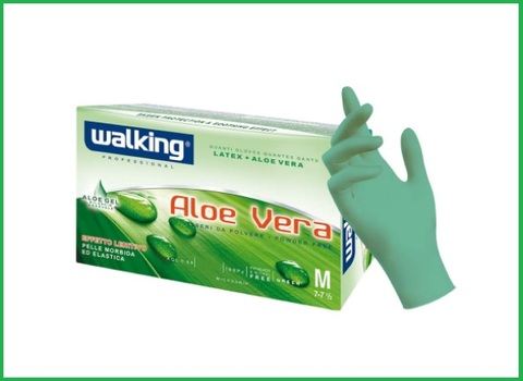 Guanti lattice aloe vera