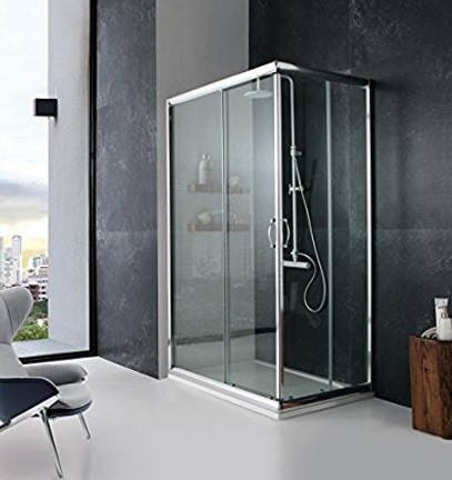 Box doccia angolare in cristallo trasparente | Grandi Sconti | IDRAULICO RIPARAZIONI per il Bagno