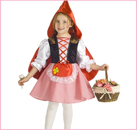 Costume carnevale bambina cappuccetto rosso