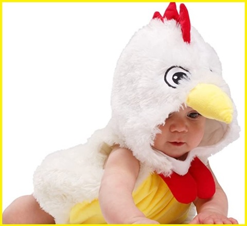 Costumi carnevale neonati pollo