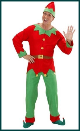 Costume carnevale elfo adulto
