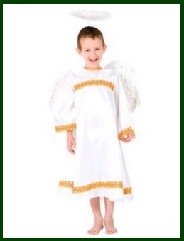 Costume carnevale bambino angelo | Grandi Sconti | Abiti e Costumi di Carnevale travestimenti e maschere