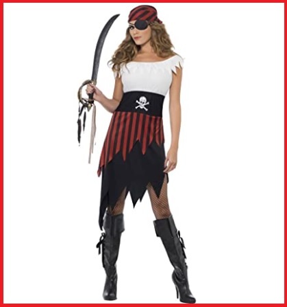 Costume carnevale lady pirata dei caraibi