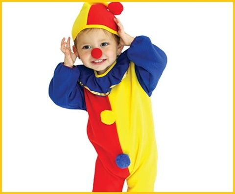Costume da clown per bimbo piccolo