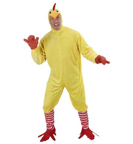 Costume di carnevale da pollo