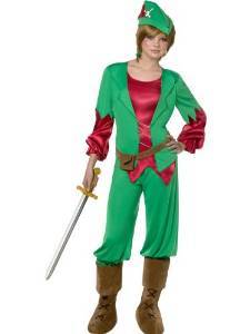 Peter pan costume da donna