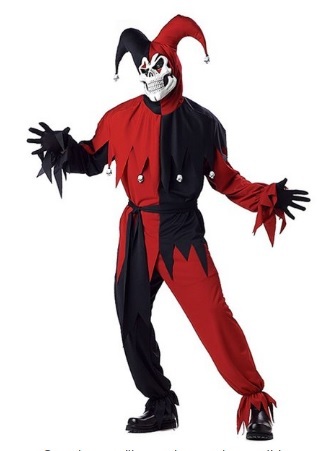 Costume horror jolly scheletro halloween | Grandi Sconti | Abiti e Costumi di Carnevale travestimenti e maschere