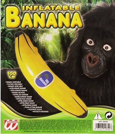 Banana Grande Gonfiabile Per Carnevale