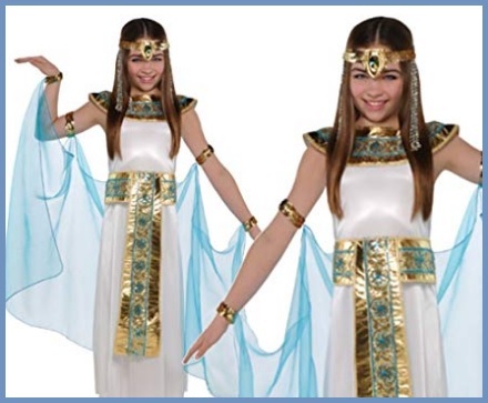 Costume carnevale egiziana
