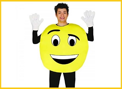 Costume carnevale emoticon