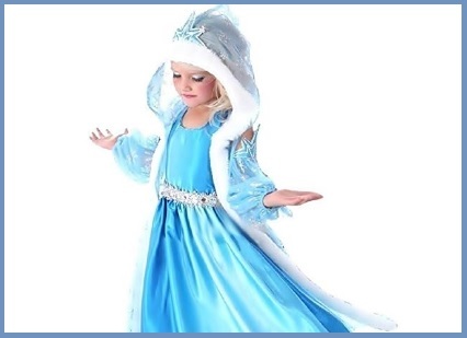 Costume carnevale frozen