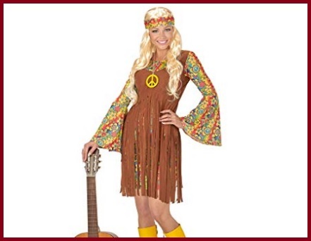 Costume carnevale hippie
