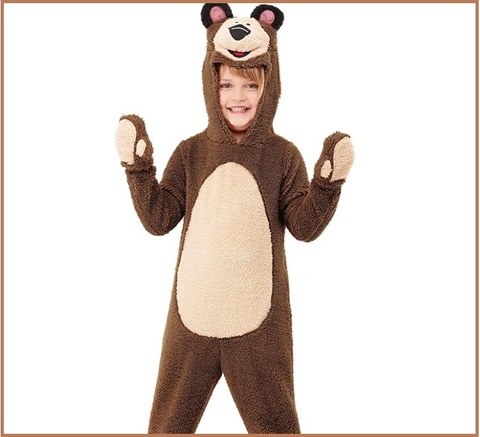 Costume carnevale orso masha