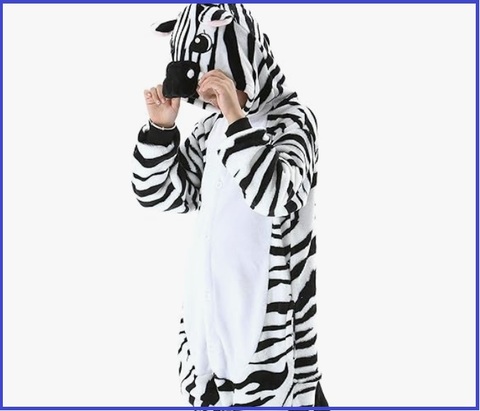 Costume carnevale zebra