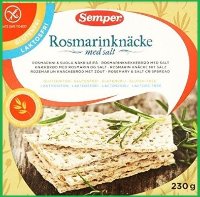 Cracker al rosmarino e sale senza glutine | Grandi Sconti | Prodotti specifici per chi segue un'  alimentazione speciale