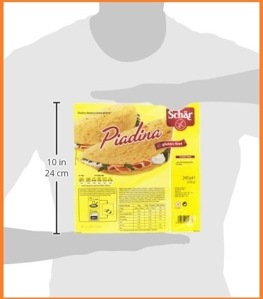 Piadina senza glutine pacco da 3 | Grandi Sconti | Prodotti specifici per chi segue un'  alimentazione speciale