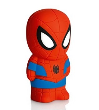 Lampada Spiderman Led Portatile Per Bambini