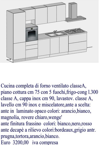 Cucina scontata -40%