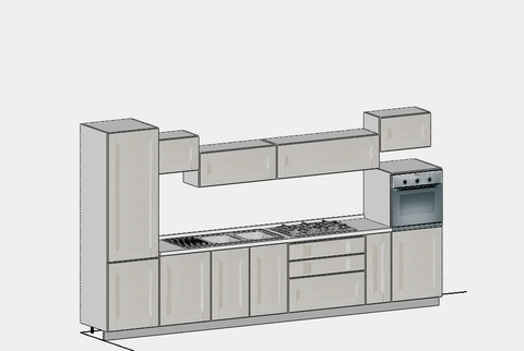 Cucina Anta In Legno Euro 4100,00 