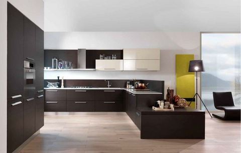 Novità cucina angolare pvc wengè matrix lazio