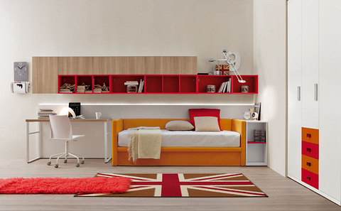 Letto Con Contenitore Camerette Ragazzi Roma