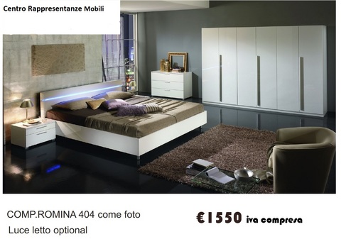 Camera Completa Armadio Ante Battente Roma