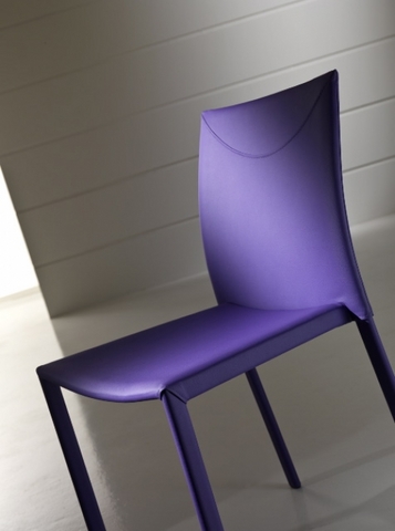 Sedia in soft ecopelle in colore lilla maxhome viterbo | Grandi Sconti | Arredamenti a Roma Qualità e Convenienza