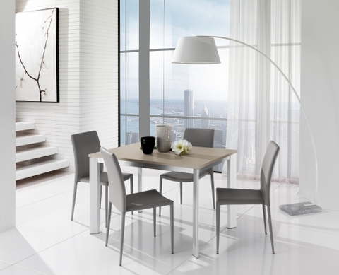 Tavolo da pranzo in alluminio maxhome roma