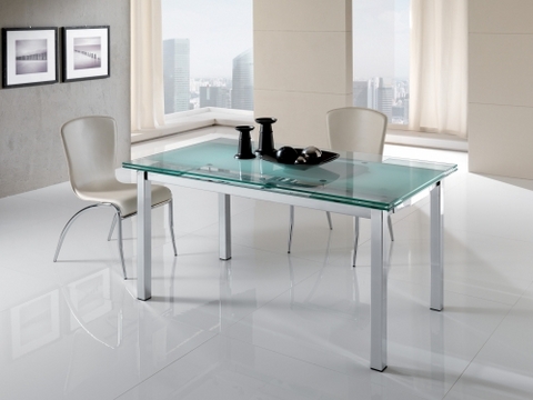 Tavolo Da Pranzo Allungabile Top In Vetro Maxhome Terni