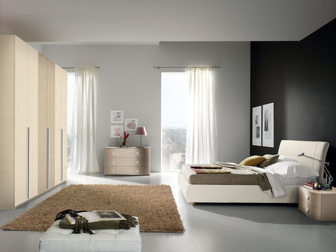 Arredare la camera da letto con colori chiari valentini | Grandi Sconti | Arredamenti a Roma Qualità e Convenienza