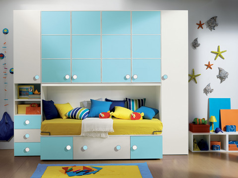 Cameretta Con Letto Estraibile Valentini Civitavecchia