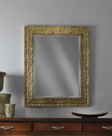 Specchiera finitura foglia oro tempo d'arredo viterbo