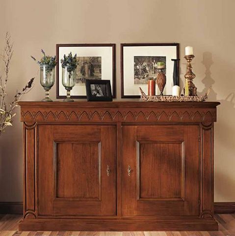 Credenza con 2 porte e 2 cassetti sottopiano tempo d'arredo