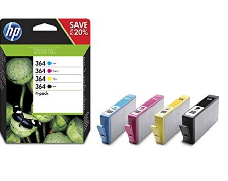 Cartucce multicolore inkjet originali hp