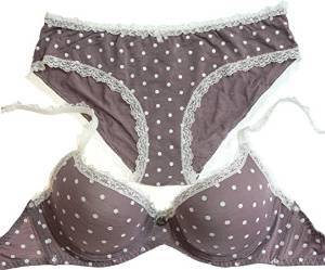 Coordinato Completo Intimo Donna Infiore Balconcino Più Slip